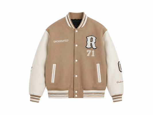 BROWN VARSITY BASEBALL UNISEX JACKET