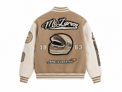 BROWN VARSITY BASEBALL UNISEX JACKET