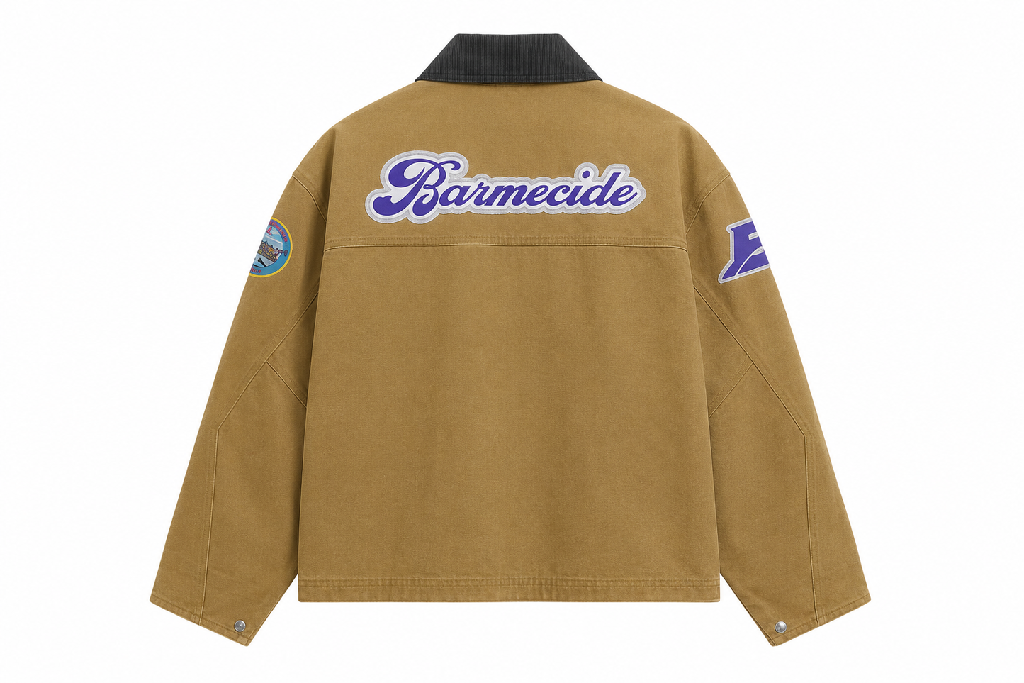 BROWN BARMECIDE DENIM UNISEX JACKET