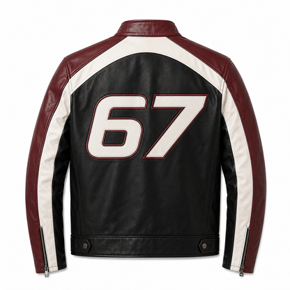 67 SPEED BIKE LEATHER JACKET